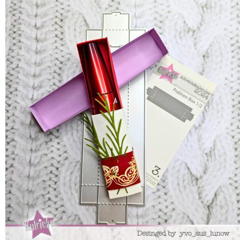 Preview: Kulricke Stanzschablone "Pralinenschachtel" Craft Die