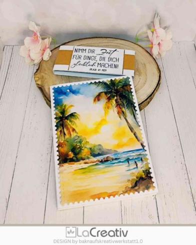 LaCreativ - Designpapier "Palmenparadies" Paper Pack 6x6" - 24 Bogen