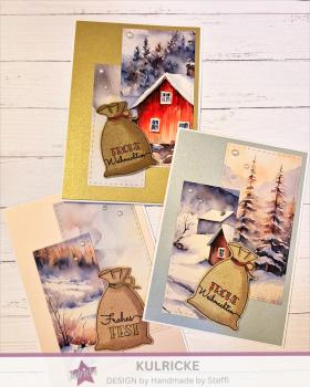 LaCreativ - Designpapier "Nordische Winterlandschaft" Paper Pack 6x6" - 24 Bogen