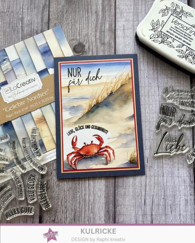 LaCreativ - Designpapier "Geliebte Nordsee" Paper Pack 6x6" - 24 Bogen