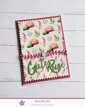 LaCreativ - Designpapier "Wir lieben Camping" Paper Pack 6x6" - 24 Bogen