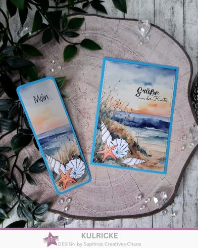 LaCreativ - Designpapier "Ein Tag am Meer" Paper Pack 6x6" - 24 Bogen