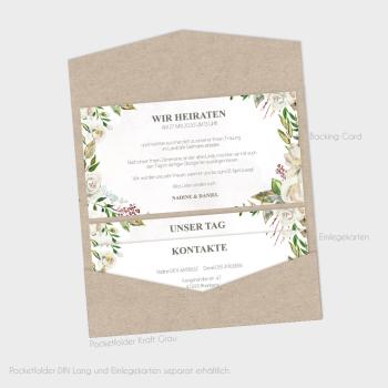 Preview: Backing-Card "Antique White" 19,5x10