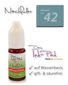 LaCreativ Nachfüller 10ml in petrol für Das Ink-Pad - Stempelkissen