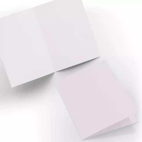 Doppelkarte - Faltkarte 210g/m² DIN B6 in struktur zartrose