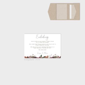 Einlegekarten-Bundle "Her Flowers" B6 | 2