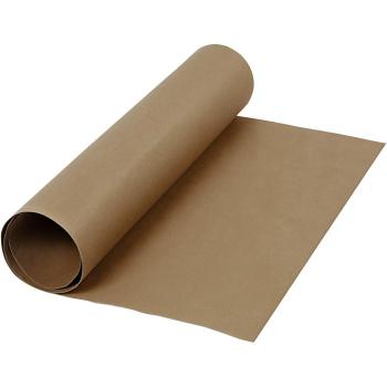 Lederpapier Dunkelbraun 50cm x 1m Stärke: 0,55 mm