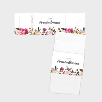 Freudentränen Banderolen "Pink Bunch"