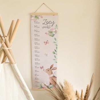 Messleiste "Reh" | Messlatte | Geschenkidee | Personalisiertes Geschenk | Kinderzimmerdeko