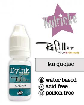 Refiller für "DyInk" Stempelkissen - turquoise