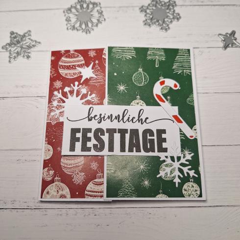 Preview: LaCreativ - Designpapier "Klassische Weihnachtspracht" Paper Pack 6x6" - 24 Bogen