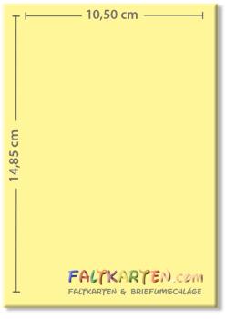 Karte - Einlegekarte DIN A6 240g/m² in nachtblau