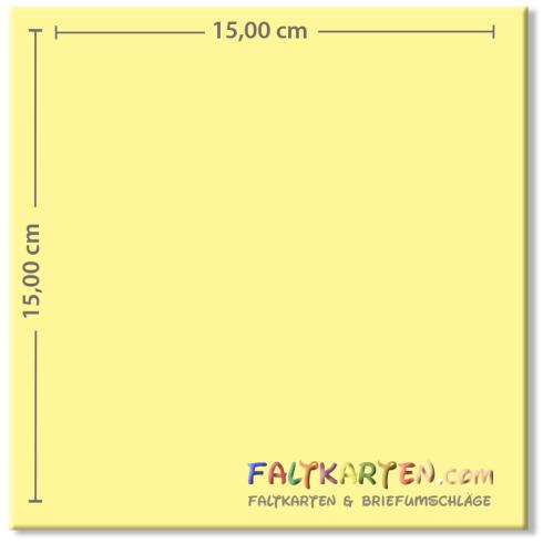 Karte - Einlegekarte 15x15 cm 230g/m² in pergament ice