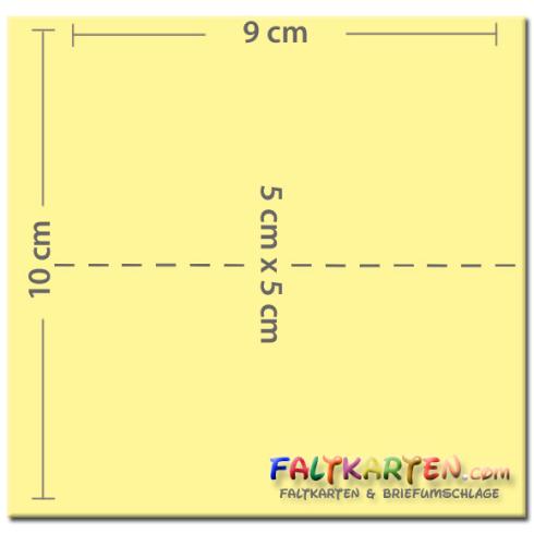 Tischkarte - Platzkarte 9 x 5 cm 220g/m² in lavendel