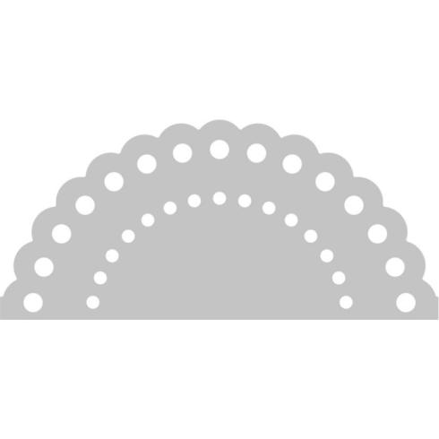 Preview: EK Tools Punch - Bordürenstanzer Dotted scallop / Wellenkreis Bordüre