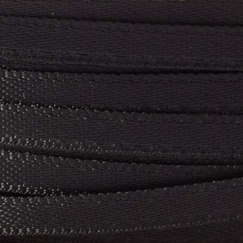 Preview: Vaessen Creative - Satinband 3mm 100m Rolle Schwarz