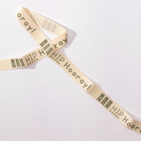Preview: Vaessen Motivband/Text 15mm "Hip Hip Hooray!" 20m