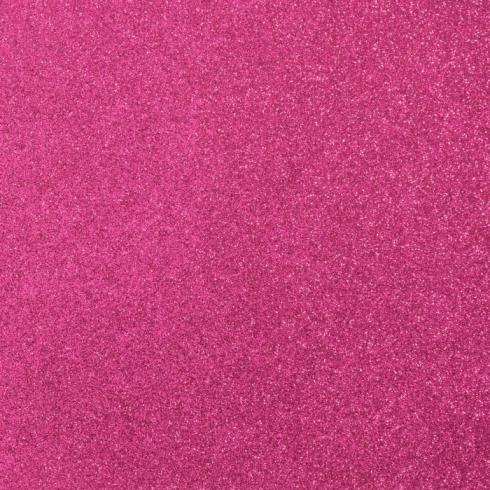 Preview:  Florence - Glitzerpapier 12x12" Fuchsia selbstklebend