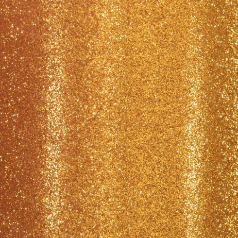  Florence - Glitzerpapier 12x12" Dunkles gold selbstklebend