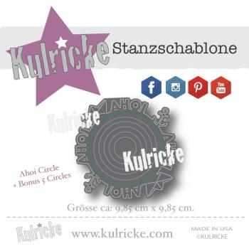 Kulricke Stanzschablone "Ahoi Kreis" Craft Die | Stanze