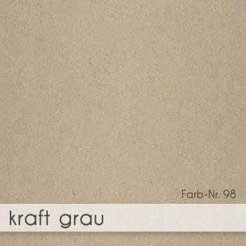 Karte - Einlegekarte DIN B6 220g/m² in kraft grau