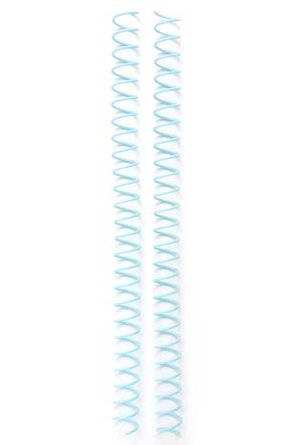 We R Memory Keepers - Cinch Wire 0.625 Inch Spiral Aqua - Bindedrath
