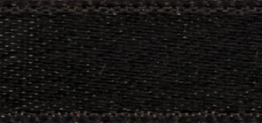 Satinband, schwarz, Breite 3mm - Länge 10m