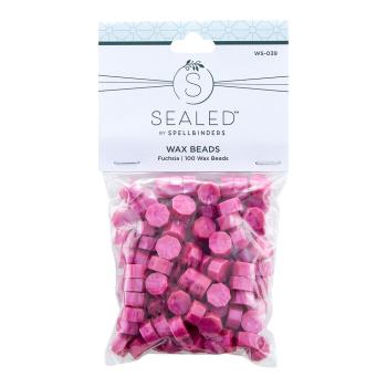Spellbinders - Wachsperlen "Fuchsia" Waxs Beads 