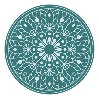 Preview: Spellbinders - Wachssiegel Stempel "Mandala" Waxs Seal Stamp