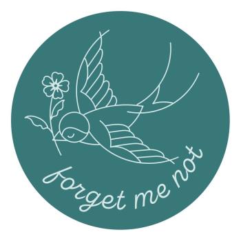 Preview: Spellbinders - Wachssiegel Stempel "Forget Me Not" Waxs Seal Stamp