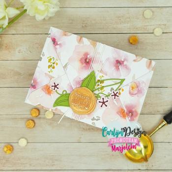 Preview: Carlijn Design - Wachssiegel Stempel "Leuke post" Wax Seal Stamp 2