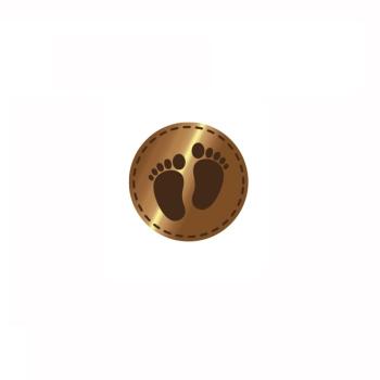 Carlijn Design - Wachssiegel Stempel "Baby Füße" Wax Seal Stamp 9