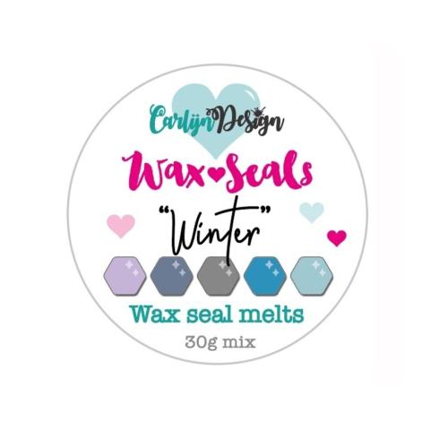 Preview: Carlijn Design - Wachsperlen "Winter" Wax Seal Melts 30g