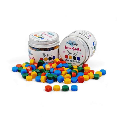 Preview: Carlijn Design - Wachsperlen "Basics" Wax Seal Melts 30g