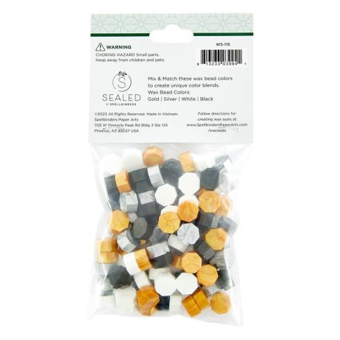 Preview: Spellbinders - Wachsperlen "Basic" Must-Have Wax Beads 