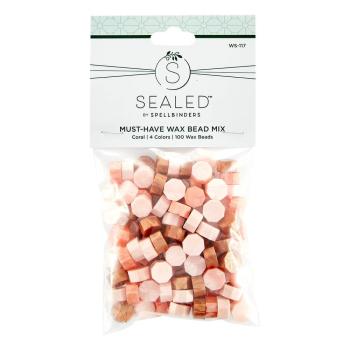 Spellbinders - Wachsperlen "Coral" Must-Have Wax Beads 