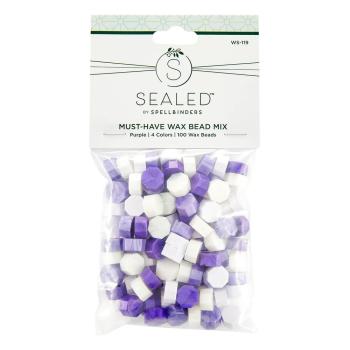 Spellbinders - Wachsperlen "Purple" Must-Have Wax Beads 