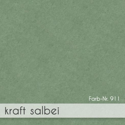 Passepartoutkarte rechteck 3-Fach DIN A6 in kraft salbei