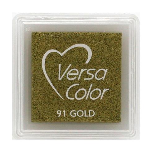 Tsukineko - VersaColor Small Ink Pad "Gold" Stempelkissen