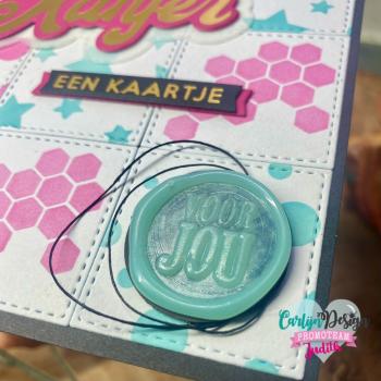 Preview: Carlijn Design - Wachsperlen "Crystals" Wax Seal Melts 30g