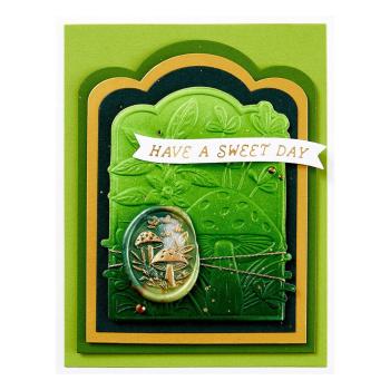 Preview: Spellbinders - Wachssiegel Stempel "Forest Mushrooms" Wax Seal Stamp