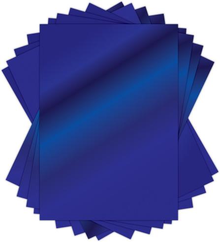 Preview: Craft Consortium - Spiegelkarton A4 "Blue" Mirror Card - 10 Bogen