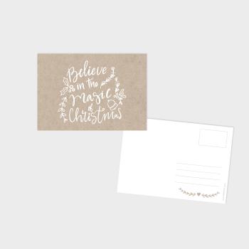 Preview: Weihnachtskarten-Bundle DIN A6 "Natural Christmas" | Grußkarten-Set | Postkarten