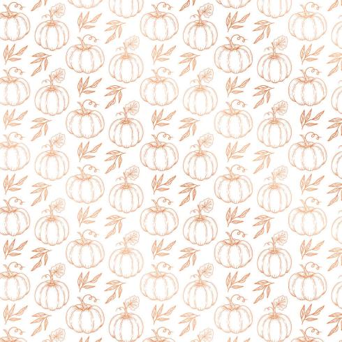 Preview: Crafters Companion "Pumpkin Spice Season" Luxury Foiled Acetate 12x12 Inch - 12 Bogen 