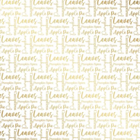 Preview: Crafters Companion "Pumpkin Spice Season" Luxury Foiled Acetate 12x12 Inch - 12 Bogen 