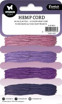 Preview: Studio Light - Hemp Cord "Shades of Purple"