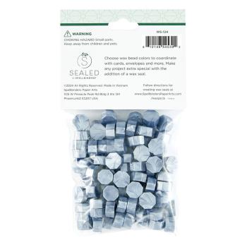 Preview: Spellbinders - Wachsperlen "Blue Smoke" Wax Beads 