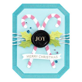 Preview: Spellbinders - Wachssiegel Stempel "Evergreen Joy" Wax Seal Stamp