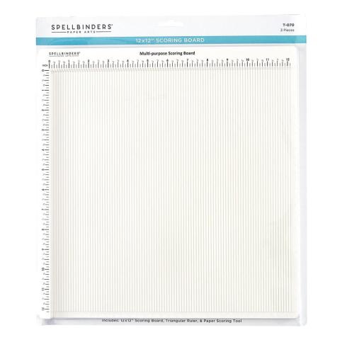 Spellbinders - Falzbrett "Multi-Purpose Scoring Board" 12x12 Inch