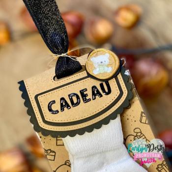 Carlijn Design - Wachsperlen "Glitter Snow" Wax Seal Melts 30g